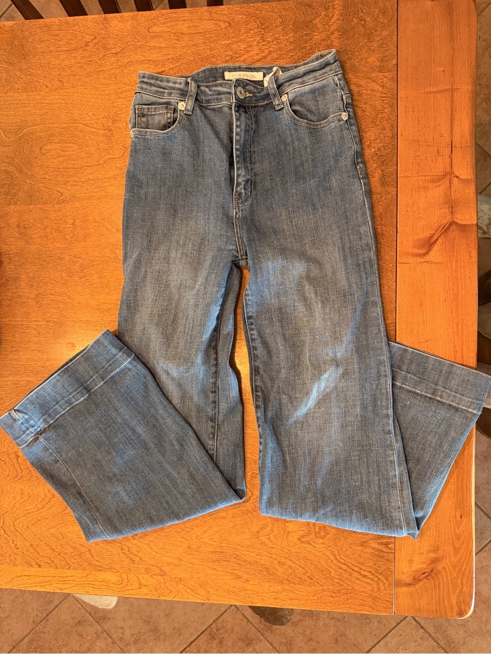 Stetson Women's Light Blue Boot Cut Jeans - Picture 3 of 3